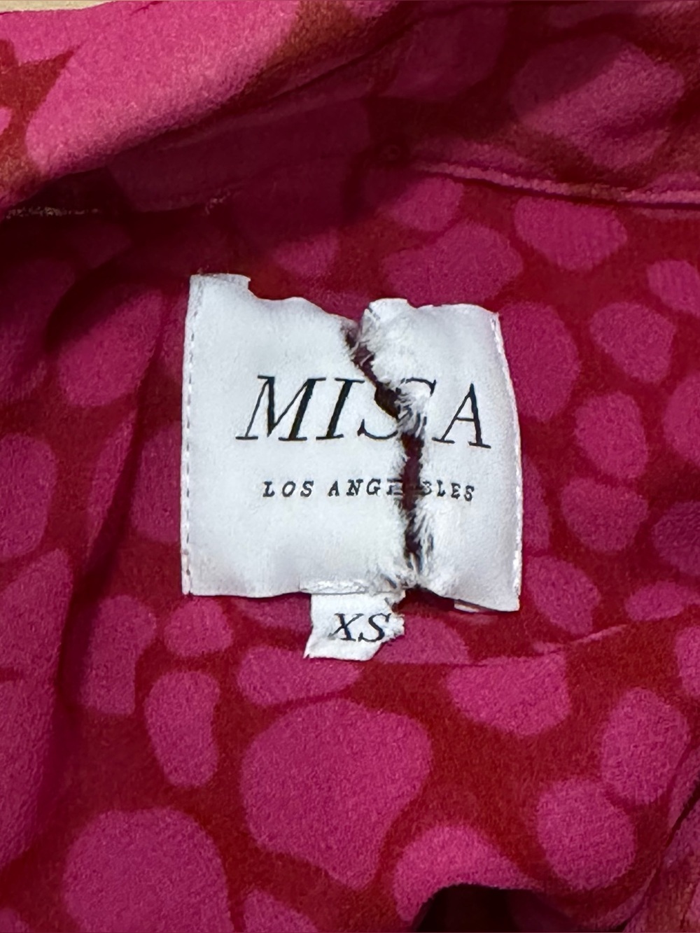Misa Los Angeles Raspberry Mini Dress - Picture 9 of 9